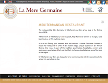 Tablet Screenshot of meregermaine.fr
